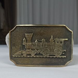 BTS Vintage Locomotive Belt Buckle.